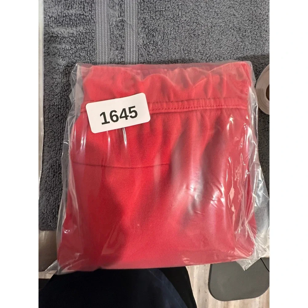 Nike Tech Fleece Joggers Red Sweatpants Mens Small CU3290-657